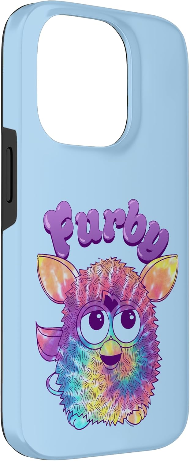 iPhone 14 Pro Furby Tie Dye Portrait Case