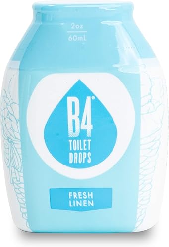 B4 - Gotas desodorizantes para inodoro y baño, 3 unidades, botellas de 2 onzas (paquete variado)