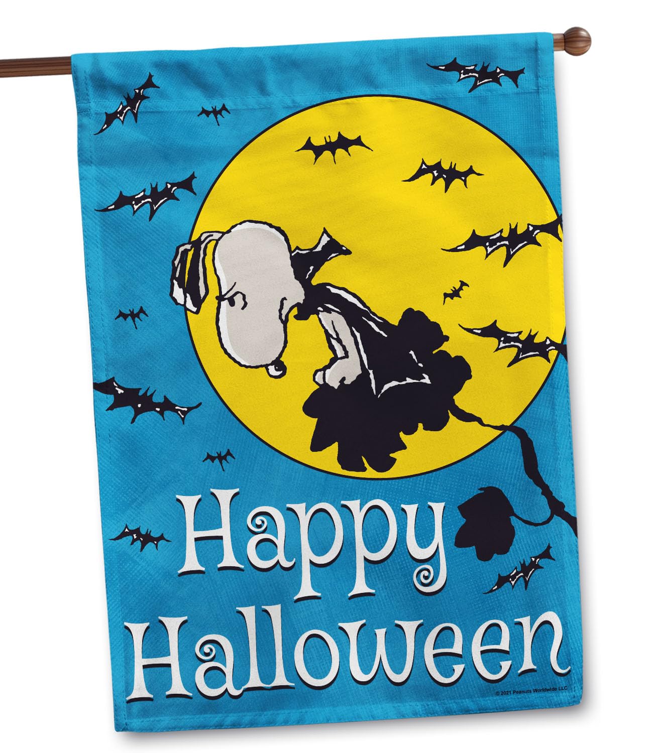Amazon.com : Flagology.com, PEANUTS Vampire Snoopy Happy