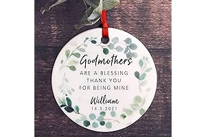 Personalized Godparents Ornament