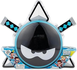 Ninja Kidz Mystery Warrior Pack – New Mystery Warrior Pack with 18 Exciting Toys to Discover inside, Officially Licensed Ninja Kidz Merch