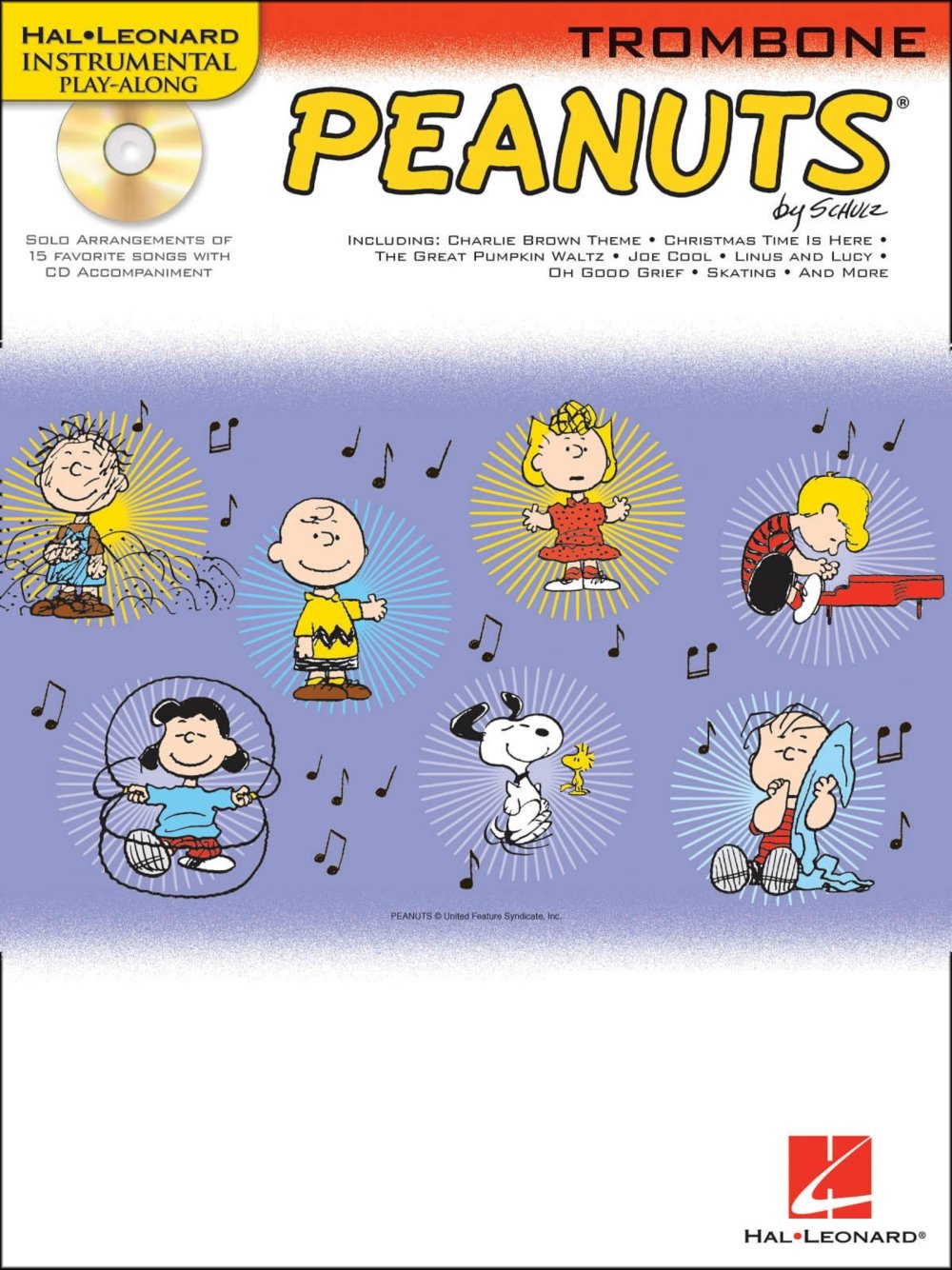 Peanuts trombone partitions faciles pour surmonter le blocage de la clé de fa