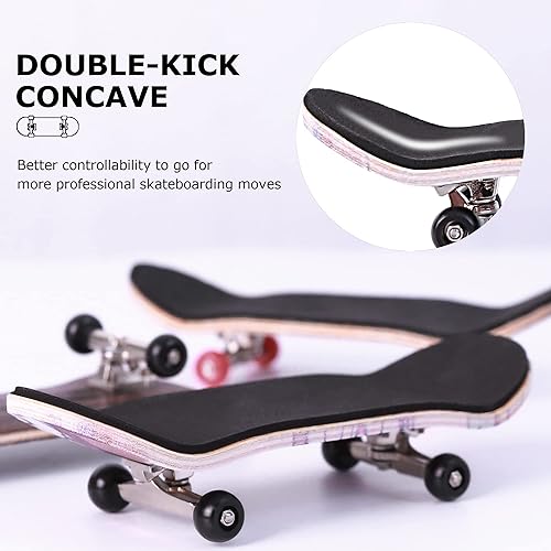 Miniatura 4 de BRAVORD Diapasón profesional completo de madera de 321.339in, 5 capas de arce con componentes mejorados (SK-Panda)