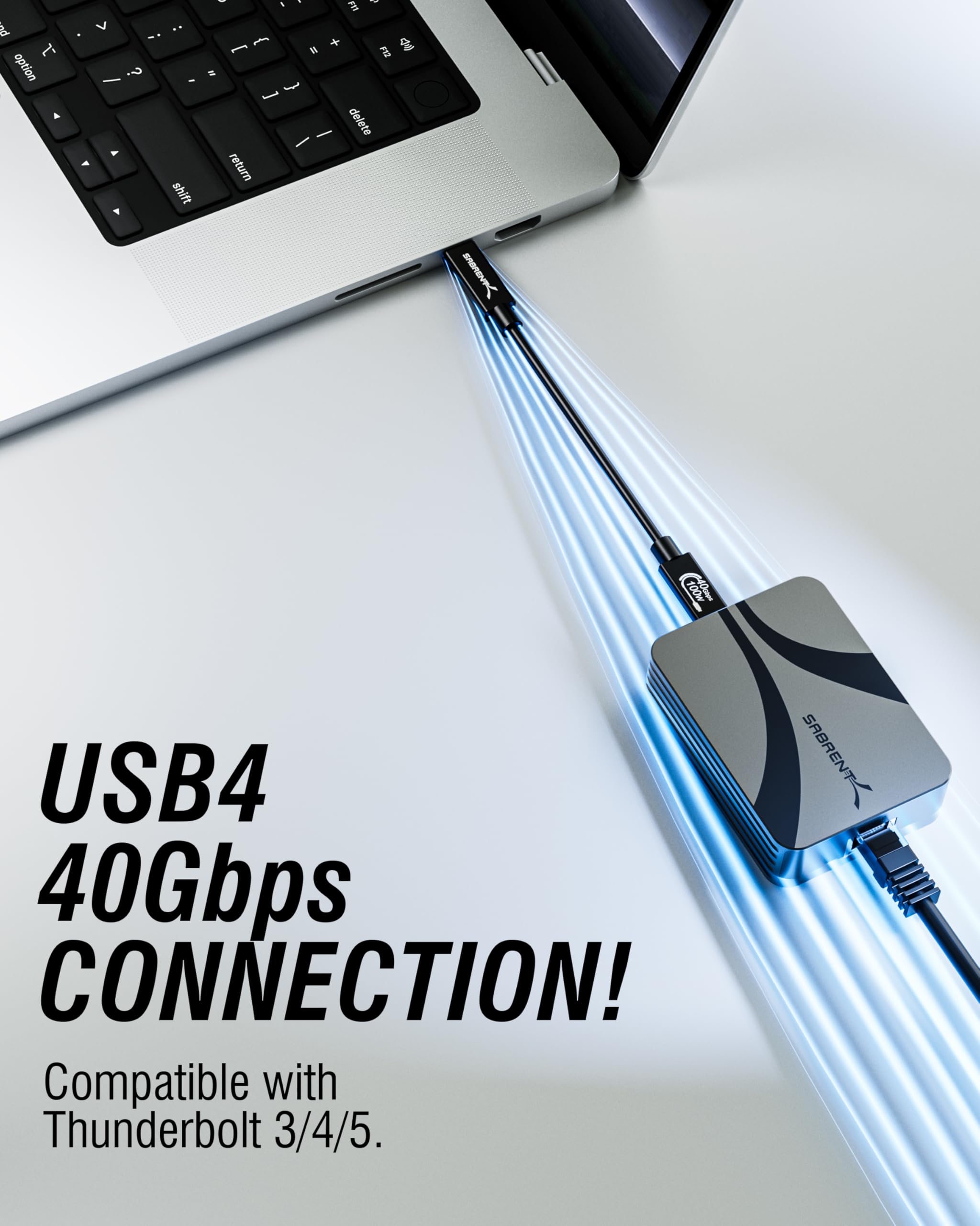 Amazon.co.jp: SABRENT Thunderbolt & USB4 - 10ギガビット
