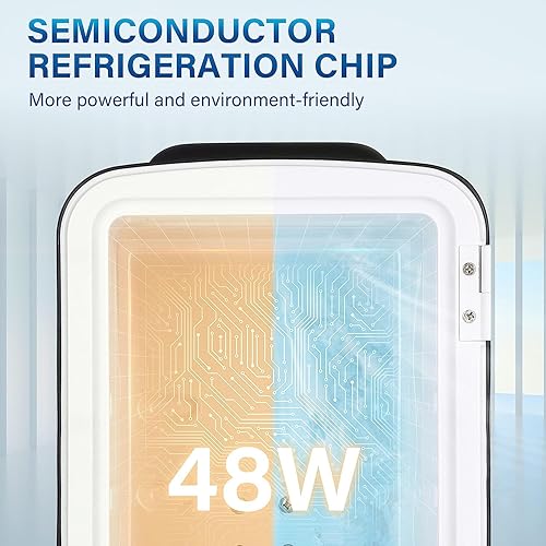 Miniatura 6 de HealSmart Mini refrigerador portátil de 4 litros para 6 latas, refrigeradores compactos 100% libres de freón y respetuosos con el medio ambiente