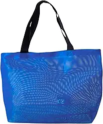 Bolsa Sacola Feminina Tela Praia Piscina Alça Dupla Ombro Reforçada Verão Lisa Colorida Tote Transparente Barata Simples