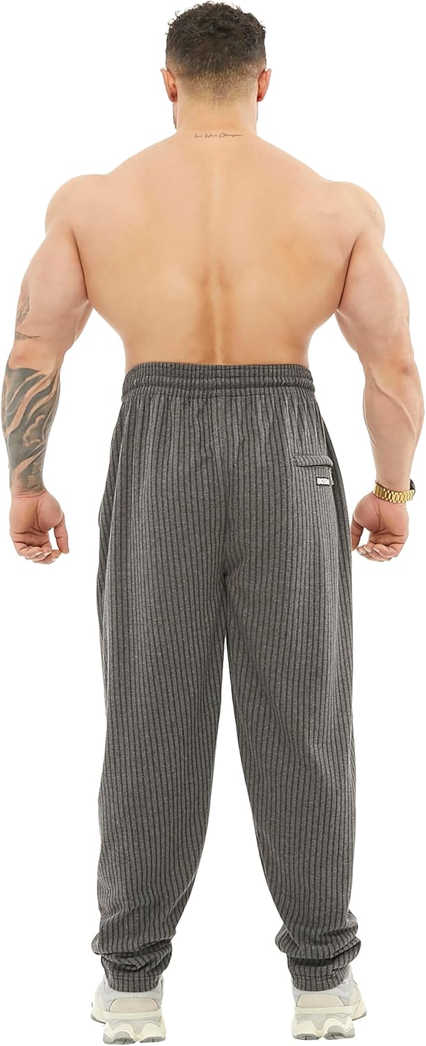 Men's Loose Fit Cotton Sweatpants with Pockets, Four Season Lifestyle Pants - Image 5