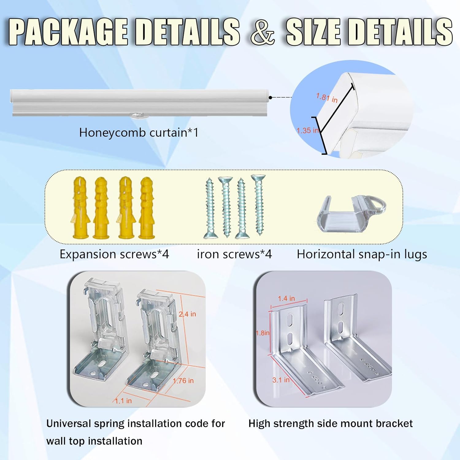 Window Blackout Blinds Room Darkening Shade Cellular Shades for Bedroom, Black Out 99% Light & UV, Thermal Insulated Honeycomb Blinds, Cordless and Easy to Pull Down & Up(Size:20"W*56"H,Color:B)