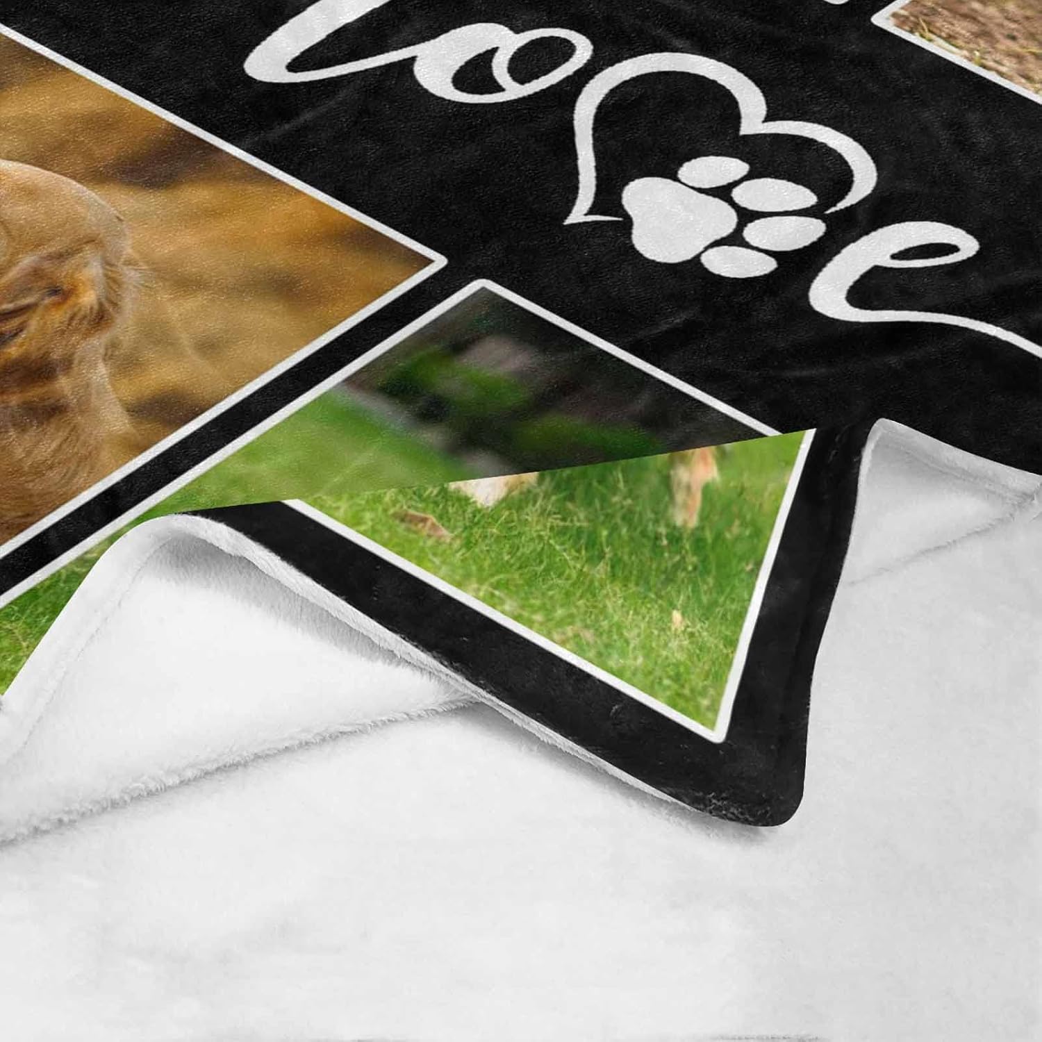 review Pet Dog Customized Blanket Dog Cat Custom Blanket with Dog Photo Personalized Dog Cat Gift for Kids and Pet Owner Memorial Gift Blanket for Dog Lovers 40 x 50 Inches