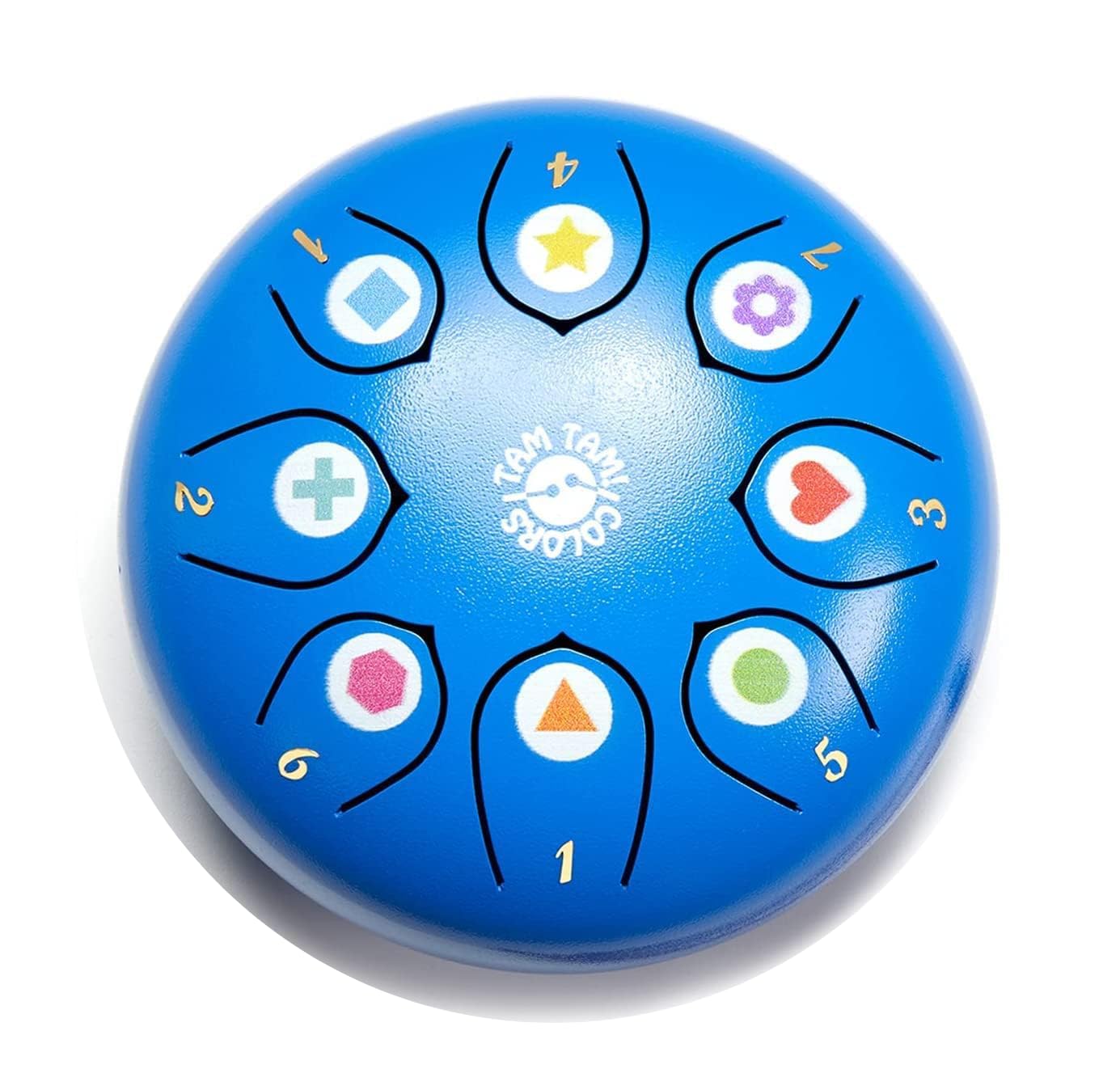 Tambor Infantil Montessori – Instrumentos Musicales Infantiles - HANDPAN de 8 notas, educativo y facil de tocar - Instrumento de Percusion - Juegos Sensoriales - Juguetes Niños 3 a 8 años