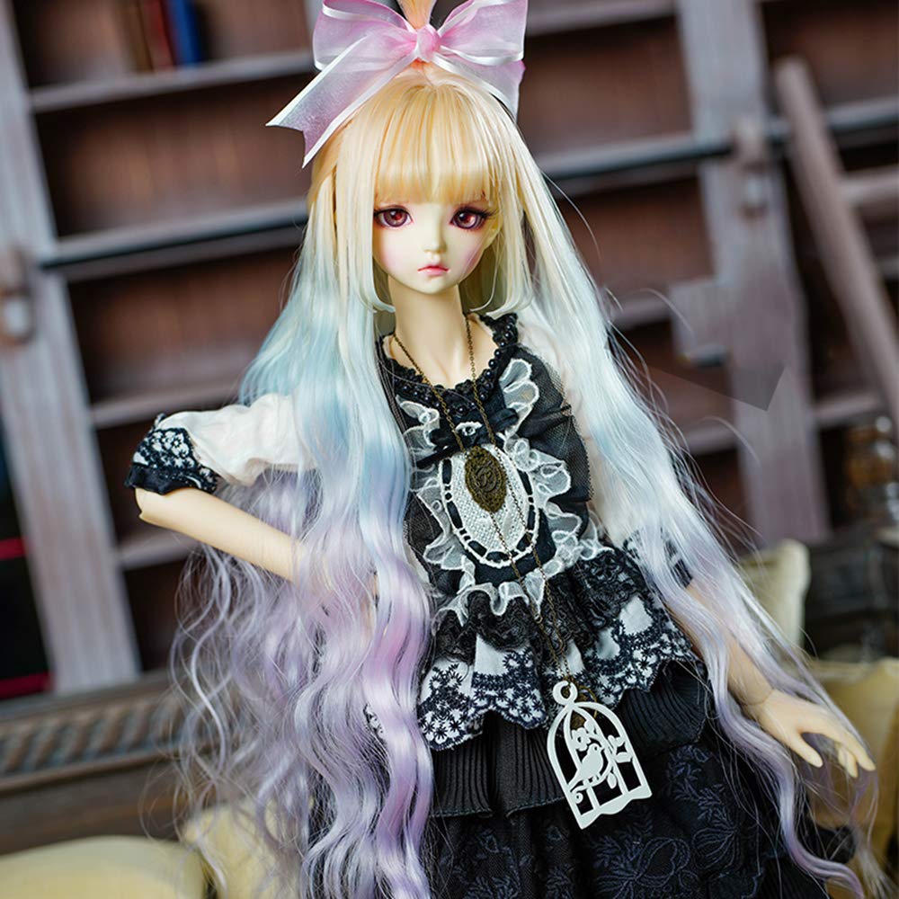 セール】ふわふわ金髪巻き毛のビスクドール 天使のビスクドール セール