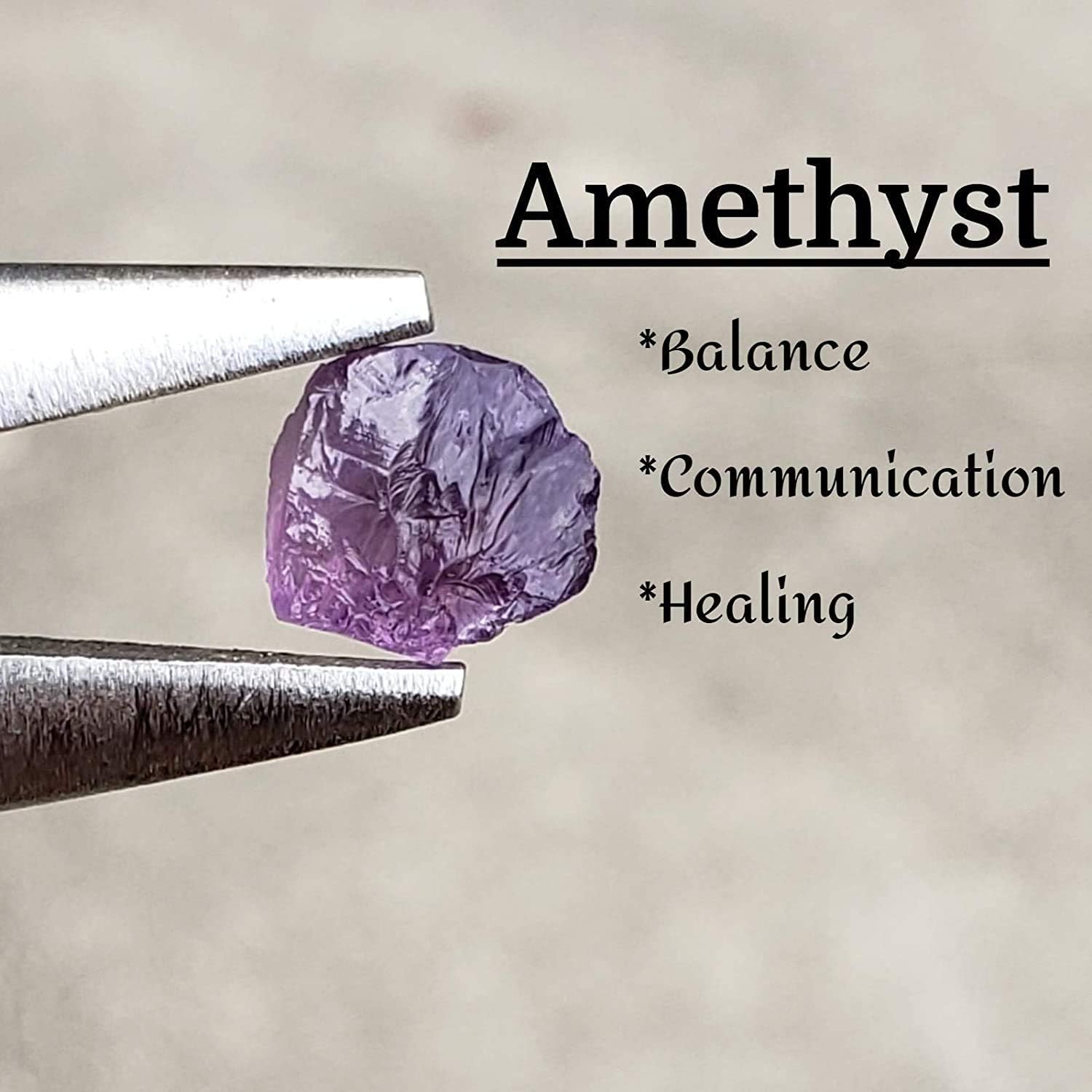 Natural raw Purple amethyst pendant sterling silver yellow gold chain, genuine February birthstone, 17 inches, uniquelan jewelry