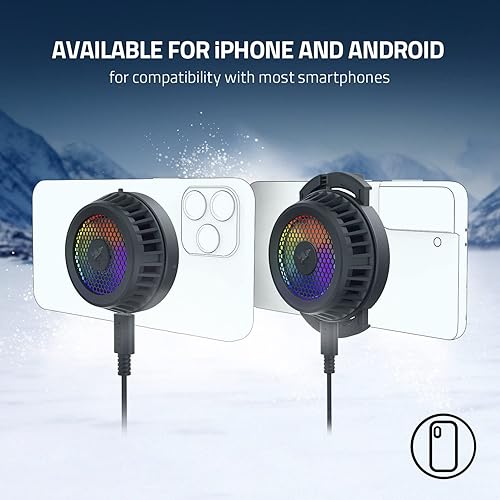 Miniatura 2 de Razer Enfriador de teléfono Chroma Serie iPhone 12 y 13 compatible con MagSafe tecnología avanzada de refrigeración para teléfonos inteligentes