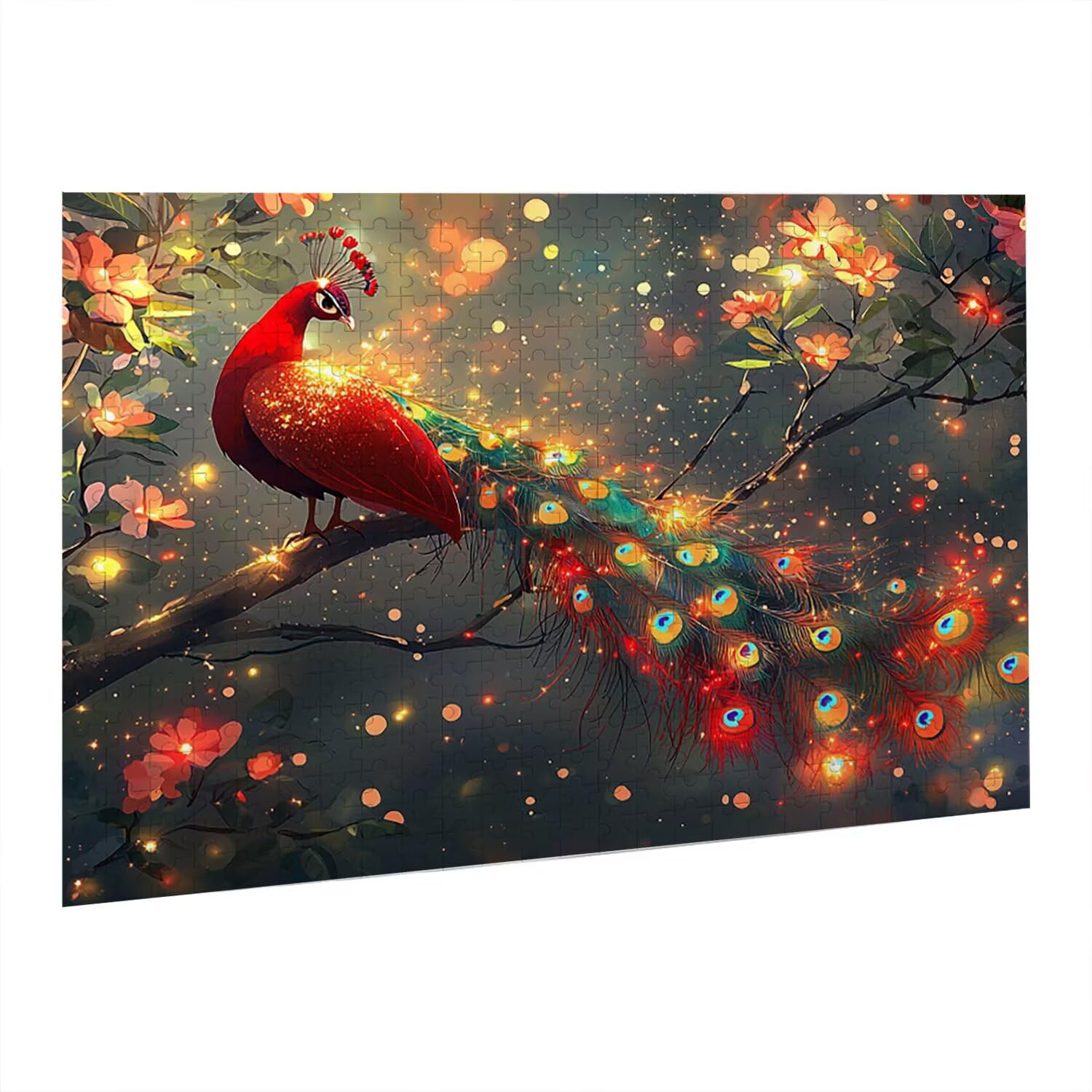 Jigsaw Puzzle, 6000 Pezzi Puzzle Classici, Foresta Puzzle Rilassamento Intelligence, Mpossibile Difficile Puzzle Impegnativo per Adulti Puzzle Gioco Familiare, Regalo per Amore Amico Paone fr0-568