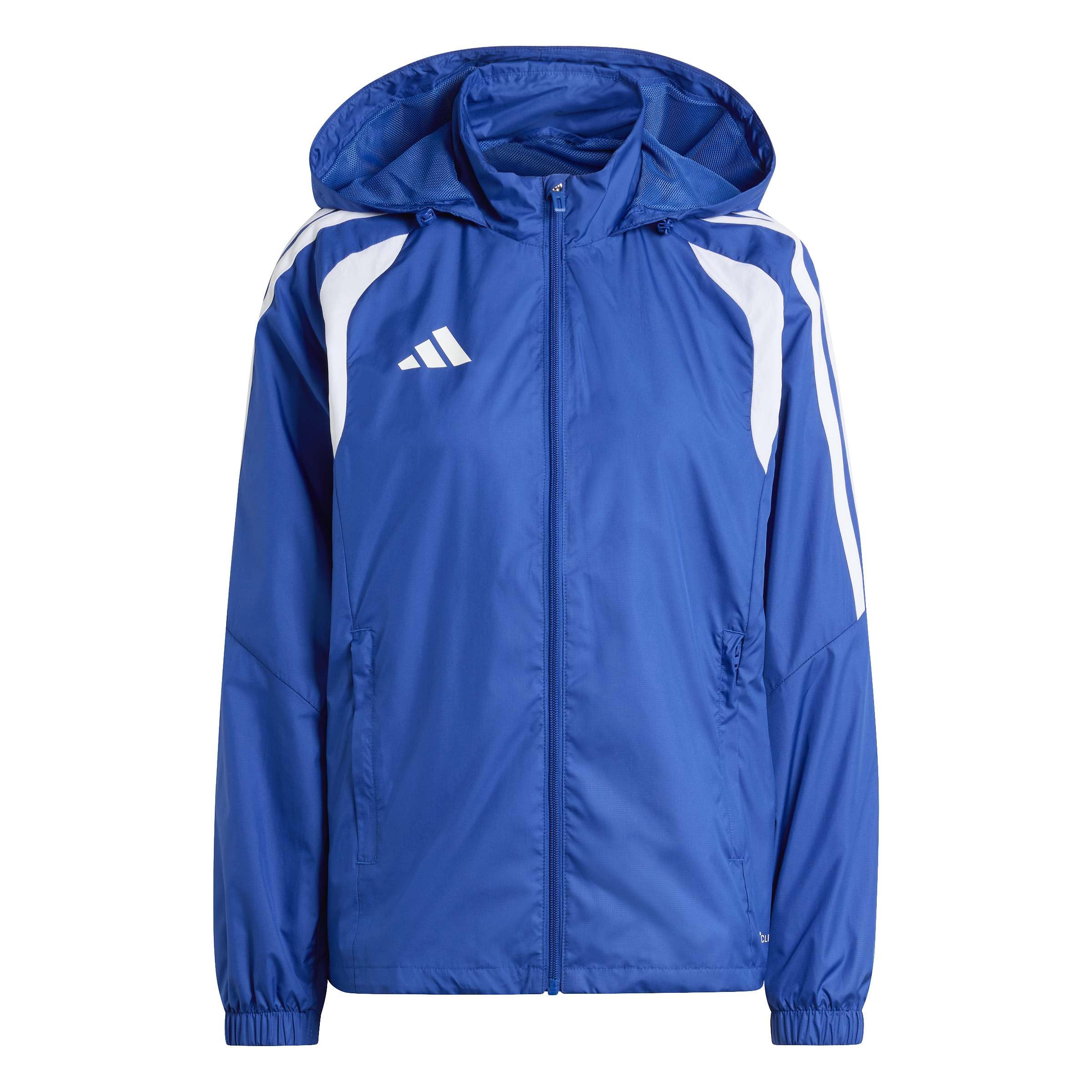 adidas Women's Tiro 26 League Windbreaker Coat, team royal blue/white, S