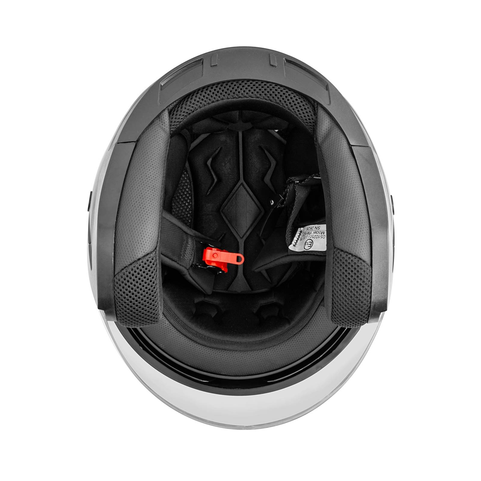 Casco Jet Moto Scooter Omologato ECE 22 Città DOPPIA VISIERA Antigraffio