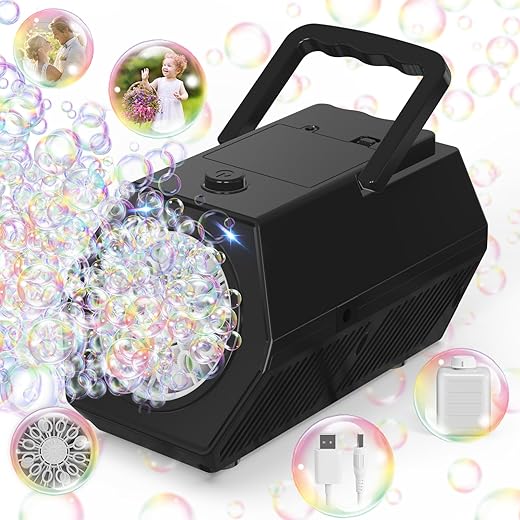 Pistolet à Bulles de Savon Panacare, 4000+ bulles/min