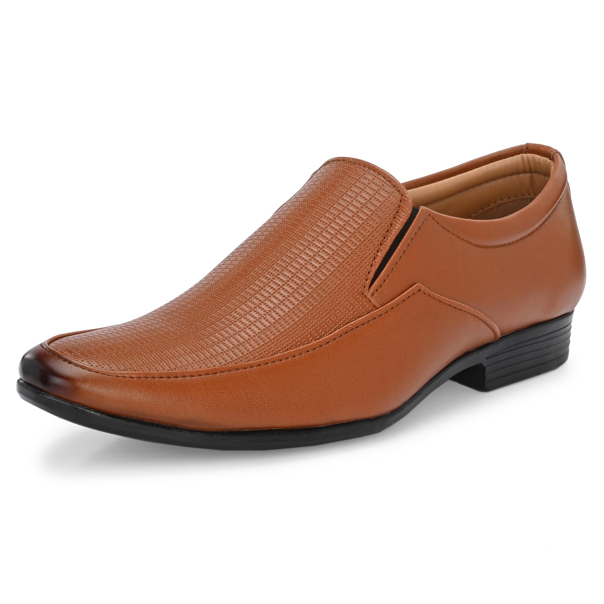 centrino Mens Formal Shoe |Slip-On Men's Formal Shoe | Stylish Non-Lace Design | Soft Cushioned Insole for Comfort | Perfect for Office & Formal Wear (64047)-picture-13