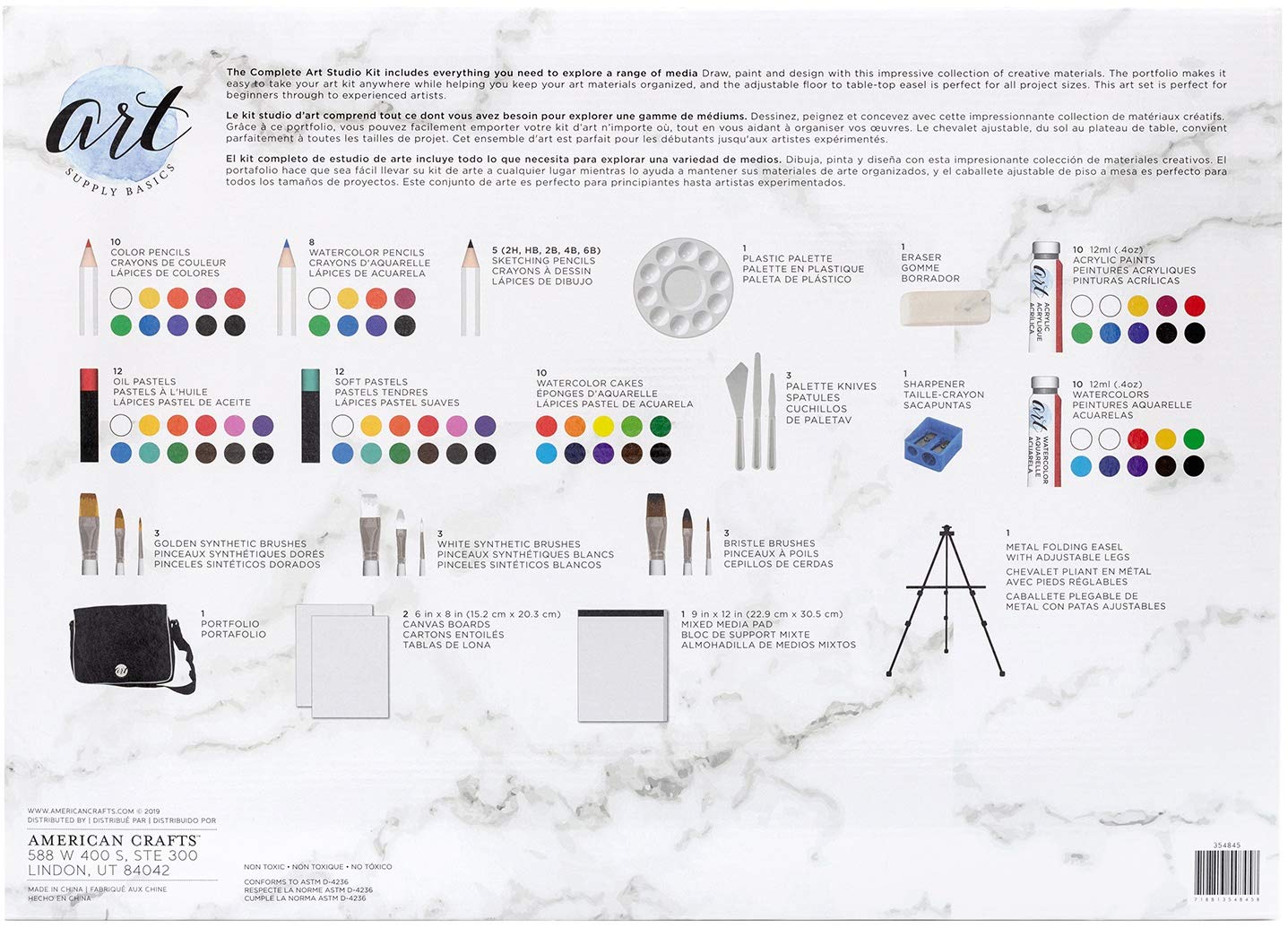 AMERICAN CRAFTS Studio Art KIT