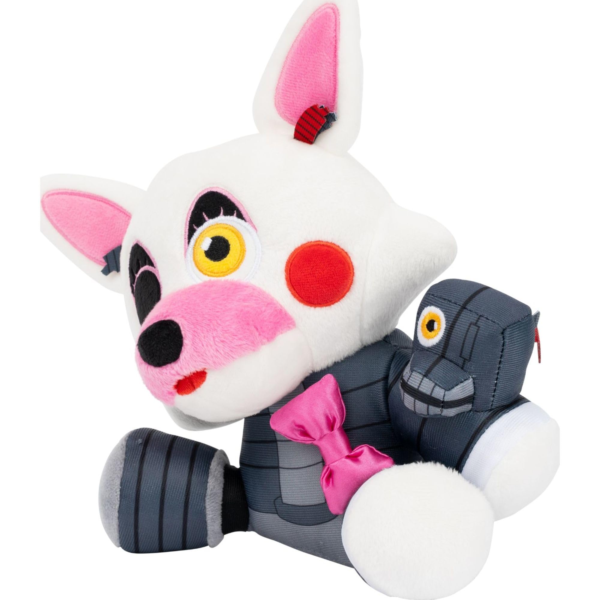 Jazwares Five Nights at Freddy’s Mangle Plush - 8-Inch Stuffie with Soft Material and Glow-in-The-Dark Eyes - 4