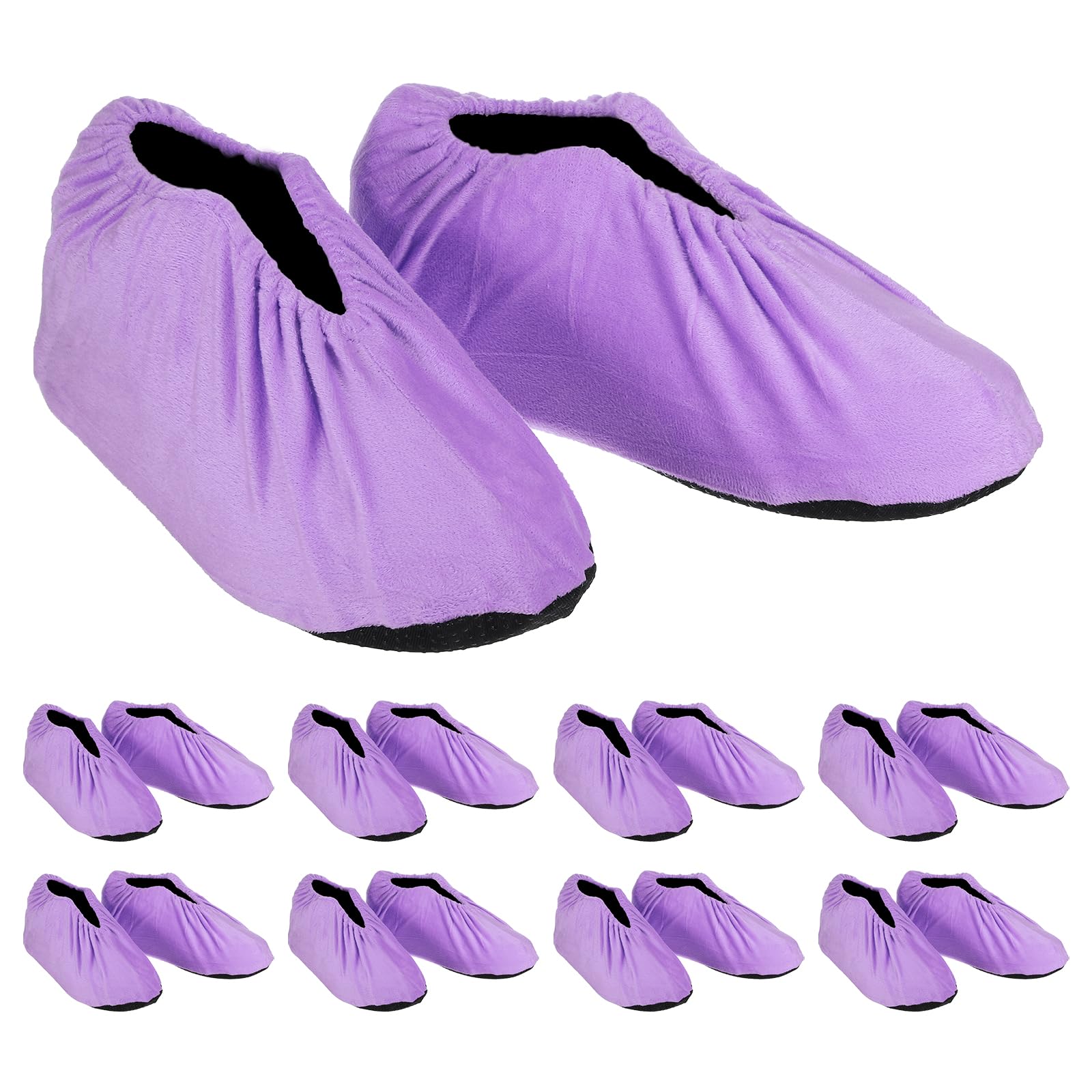 Calzari Per Pulizie Casa Copriscarpe Usa E Getta 60 Pezzi - Impermeabili, Antiscivolo, Taglia Unica Copriscarpe Plastica CPE 60 Paia - 4