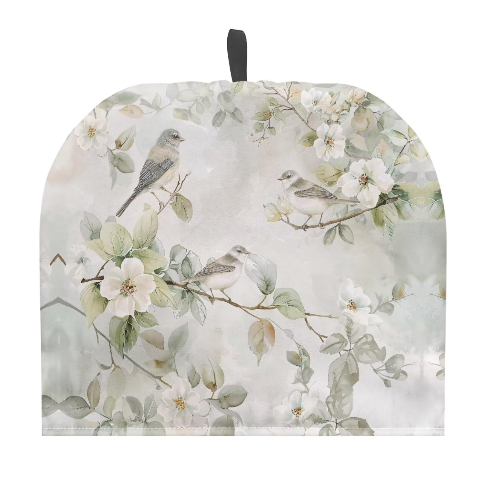 Hudotybom Floral Hummingbird Tea Cozy for Teapot Insulated Large Teapot Cover to Keep Warm Tea Kettle Cover Machine Washable Coffee Pot Cloth Covers Kitchen Home Decorations