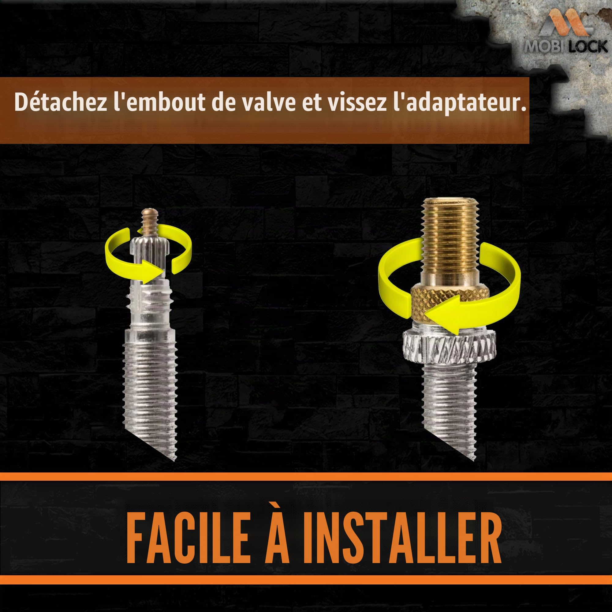 Adaptateur De Valve D'air Pour VTT – Pour Amortisseur Arrière Et Fourche, En Alliage Alu, Noir/rouge