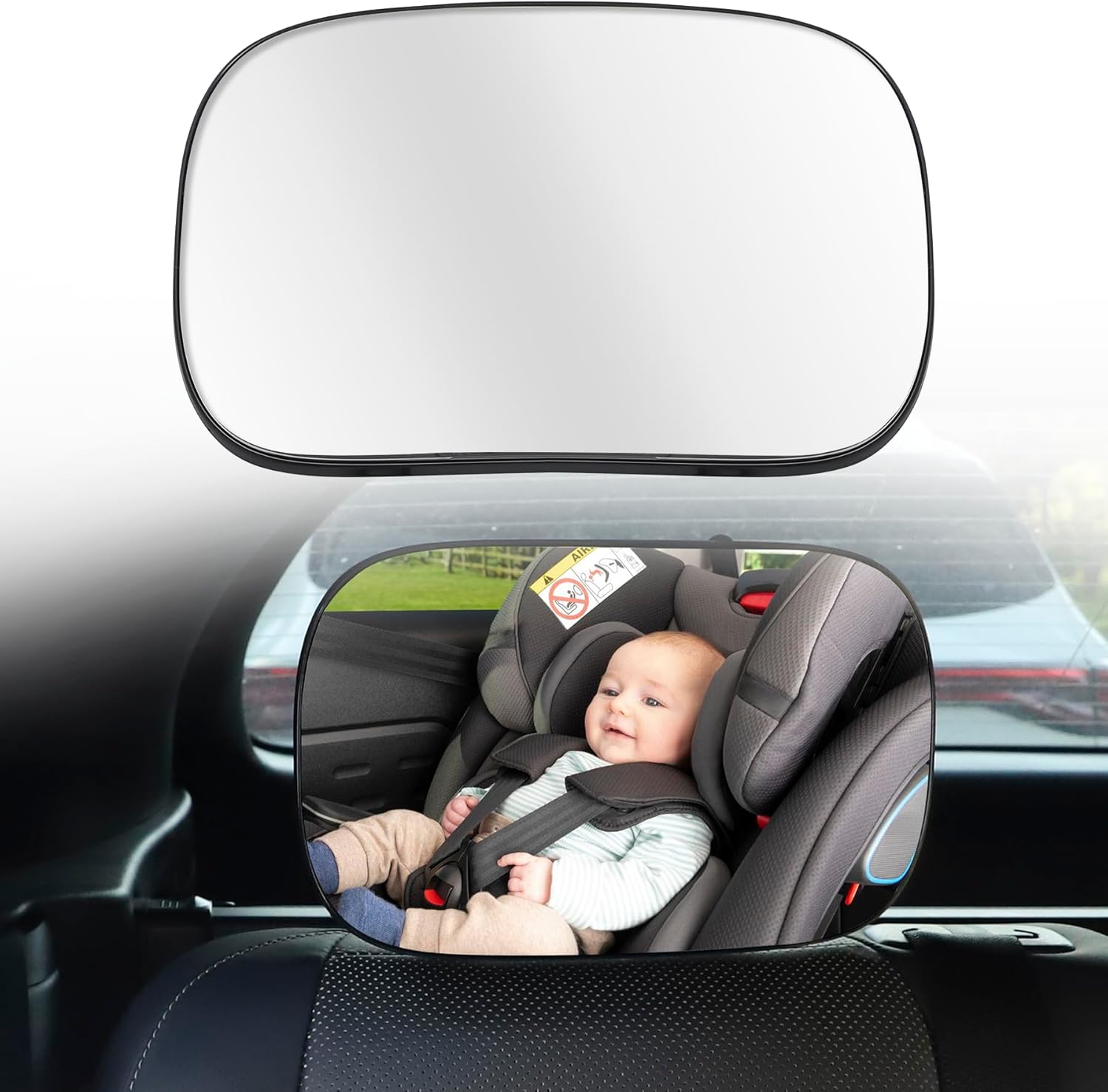 Amazon.com : LivTee Baby Car Mirror, Car Seat Mirror for Baby Rear ...