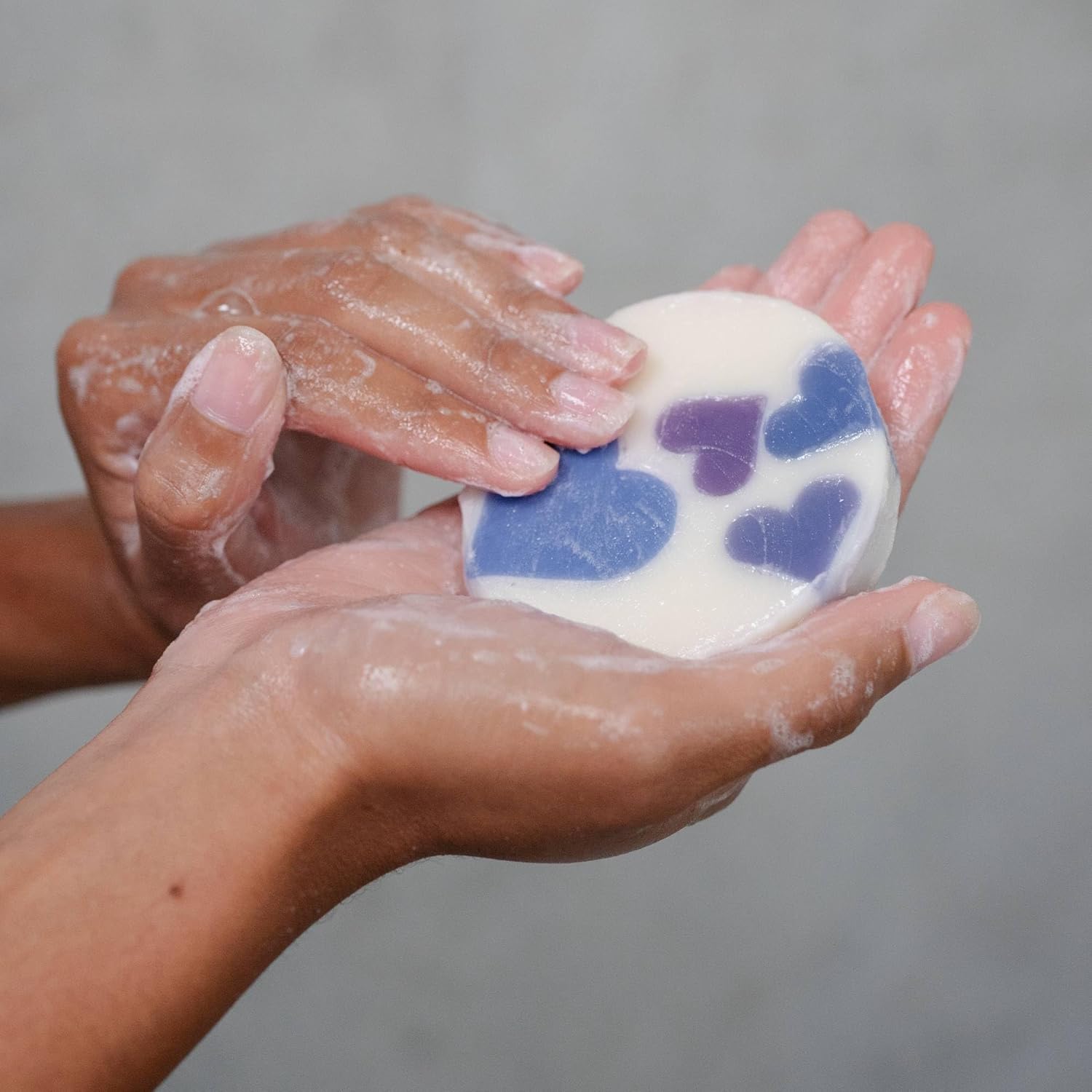 ANIHANA Handcrafted Soap 3 Pack with Coconut Oil, Gentle Cleansing Paraben Free Cruelty Free Refreshing Lavender Love Scent 4.23 oz each - Image 6