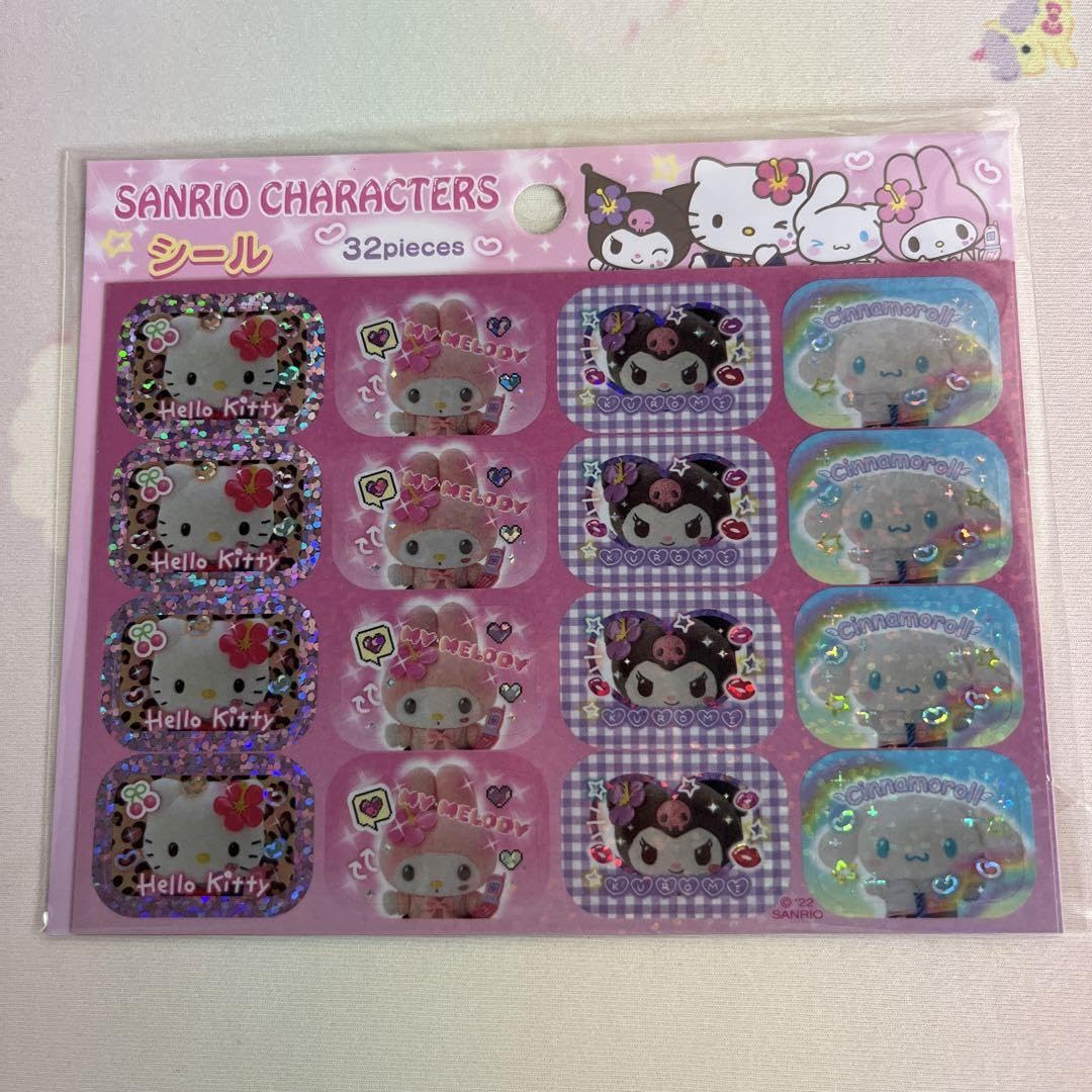 Amazon.co.jp: サン リオキャラクターズ平成コギャルプリクラ風シール