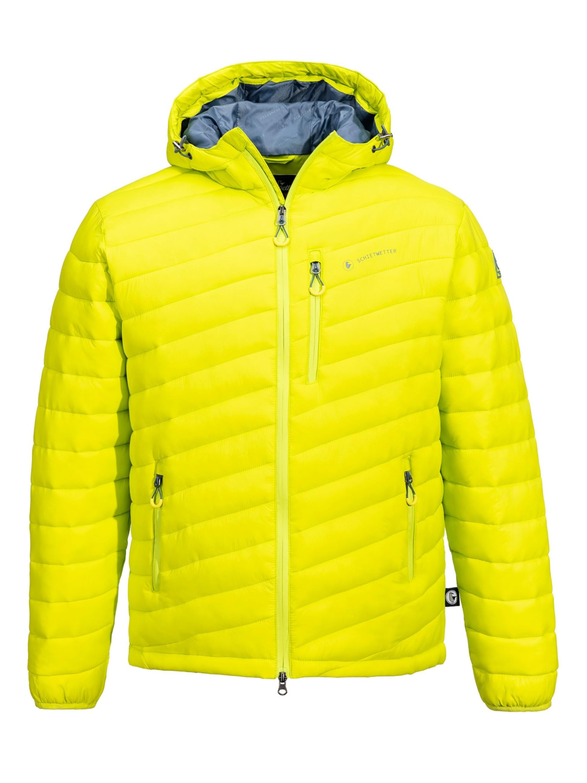 SCHIETWETTER Herren Steppjacke Kapitän Schwarzbart, Männer Winterjacke, Übergangsjacke, Outdoorjacke, Stepp-Optik