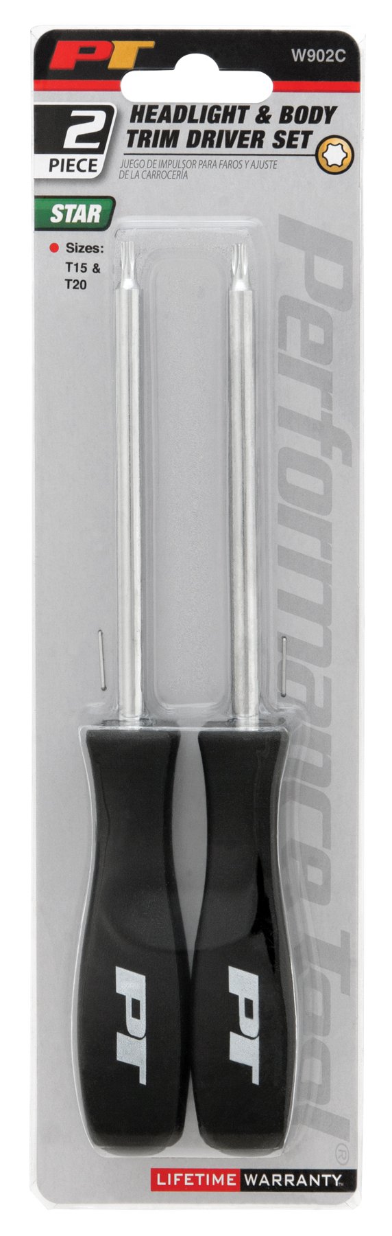 PERFORMANCE TOOL Rendimiento Herramienta w902 C Faro y Cuerpo Trim Destornillador Set