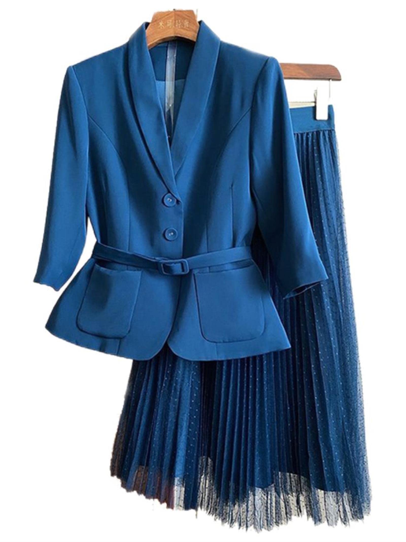 即日発送可能epine pleats frill jacket set up 即日発送可能epine