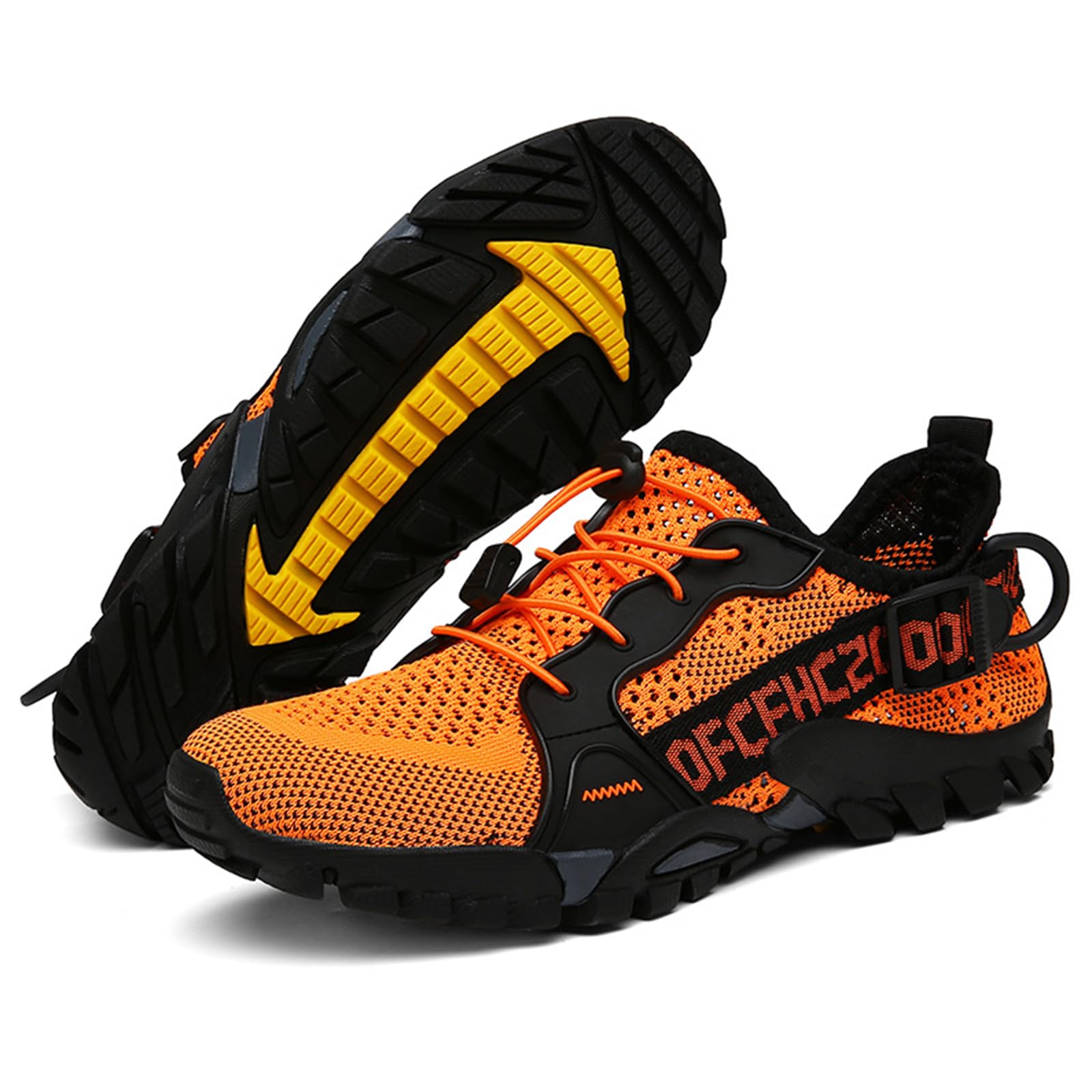 Hommes Chaussures Aquatiques Chaussures Aquatiques Unisexe Adulte Lacets Rapides Barefoot Shoes à Séchage Rapide Chaussures Minimalistes Barefoot Chaussure de Sport Nautique