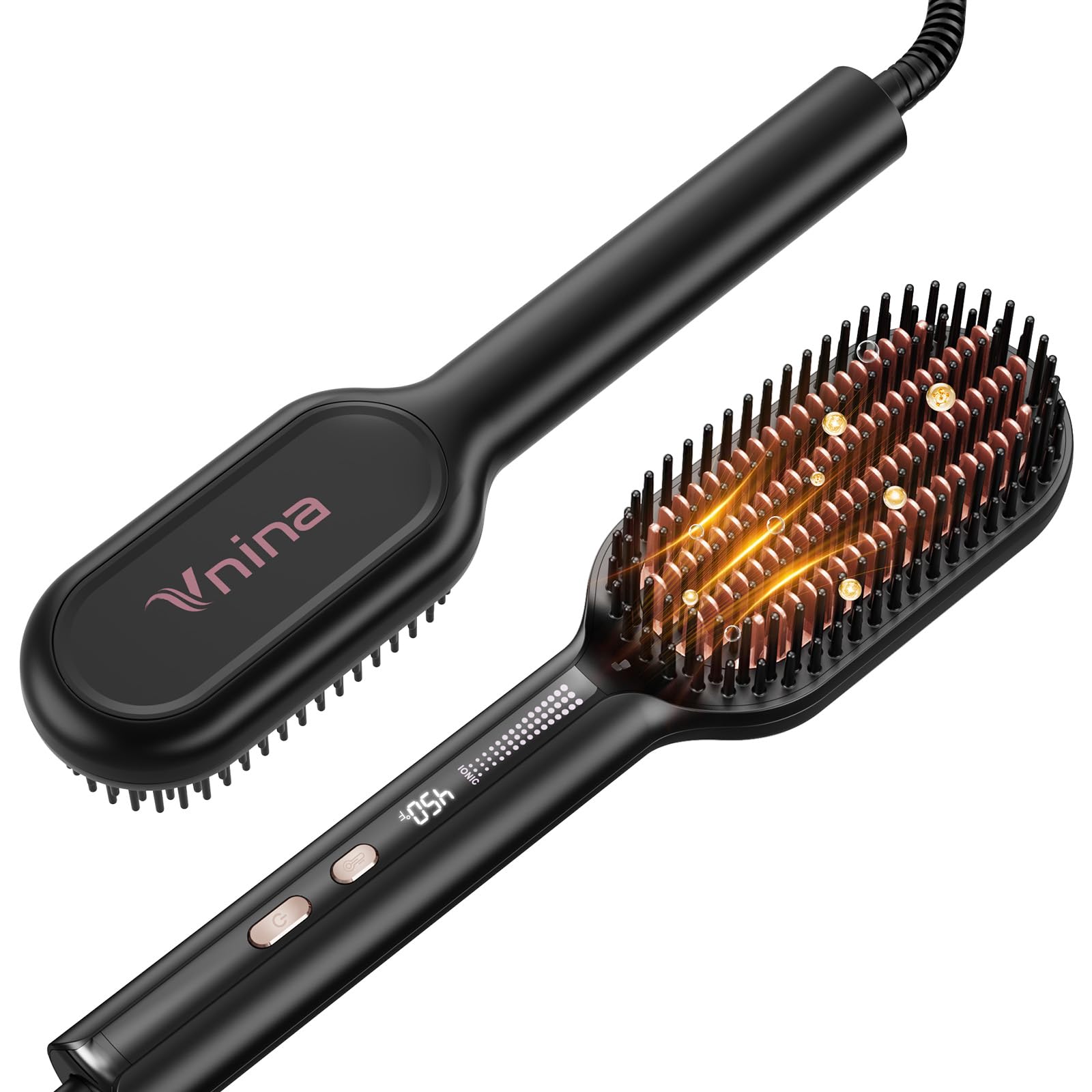 Vnina Ionic Hair Straightener Brush
