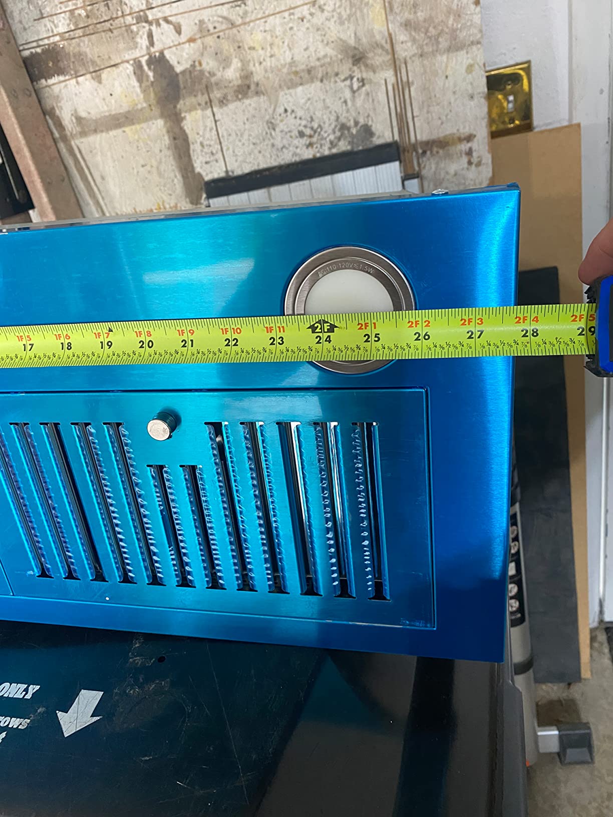 28/mo Finance Zomagas Range Hood Insert 30 inch,Stainless Steel Kitchen Vent Hood 600CFM