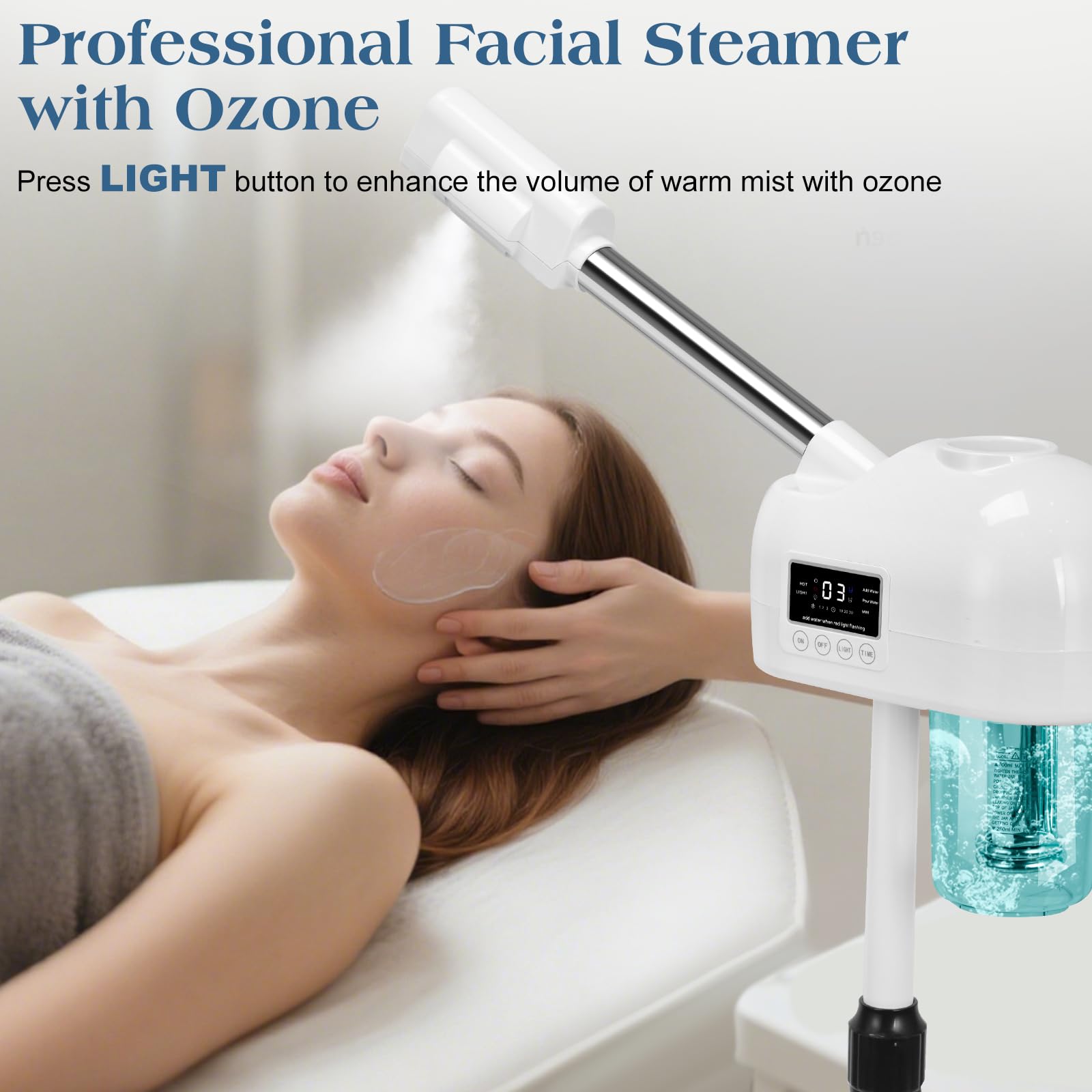 Amazon.com: Professional Facial Steamer, Nano Ionic Hot Mist Spray