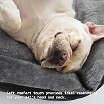 DogBaby Dog Bed, Orthopedic Dog Beds for Medium Large Dogs, Washable Dog Bed Comfortable and Breathable Dog Bed Medium, Soft Cotton Large Dog Couch Pet Bed with Sides