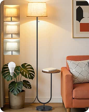 Alma Tray Table Floor Lamp