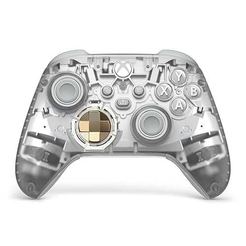 Xbox Special Edition Wireless Gaming Controller Ghost Cipher Series XS, One, Windows PC, Android, and iOS