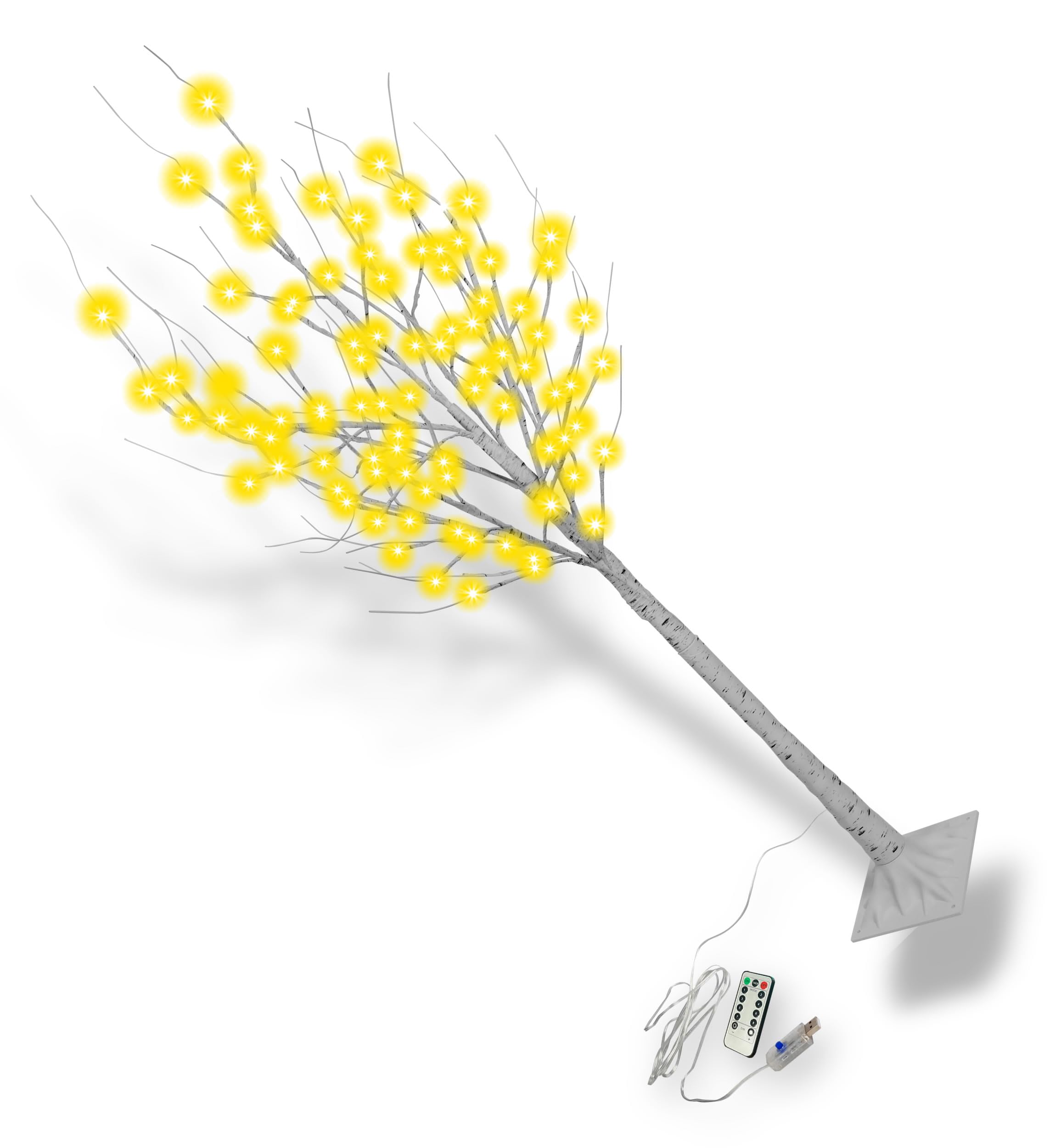 Amazon.co.jp: ロメッタ インテリア LED 白樺 ブランチ ツリー ライト