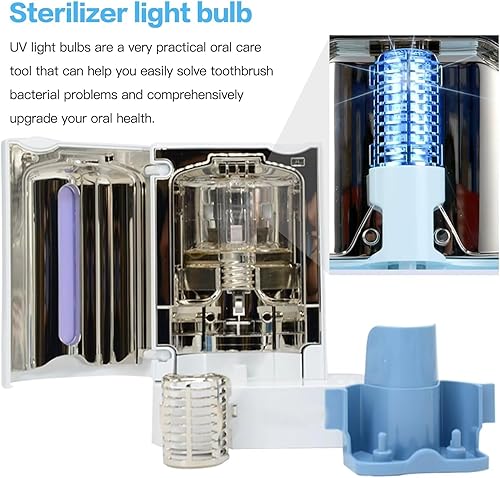 Miniatura 7 de Bombilla de repuesto compatible con Philips Sonicare HX6150 HX6160 se adapta a 423502504290, 423502504291, 423509004221, 423509001561
