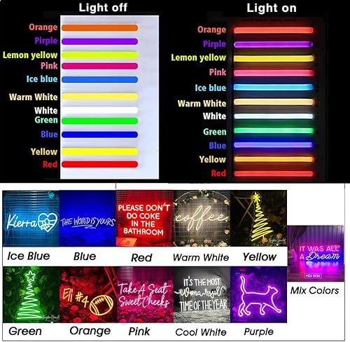 Miniatura 6 de Letreros de neón personalizados letreros de neón personalizados para decoración de pared letreros de luces LED de neón para dormitorio boda fiesta