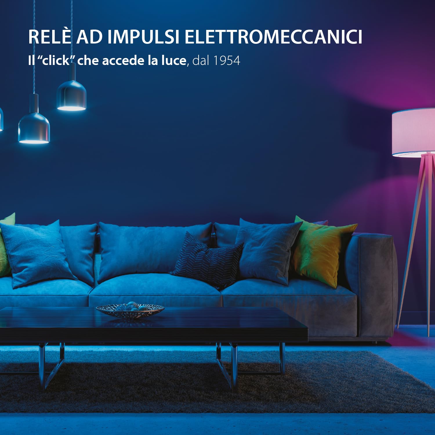 Finder Relè elettromeccanico ad impulsi Tipo 27.21, con circuito bobina e contatti ad eccitazione comune con 1 contatto NO.