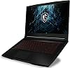 msi GF63 Thin Laptop Gaming de 15.6" FHD 144Hz, Intel Core i5-11400H, NVIDIA GeForce RTX 3050 4GB, 8GB RAM, 512GB NVMe SSD, Windows 11 Home, Negro con accesorios HEX 5