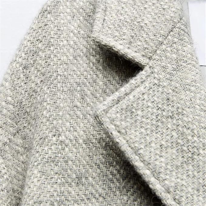 Detail view of fabric texture and buttons