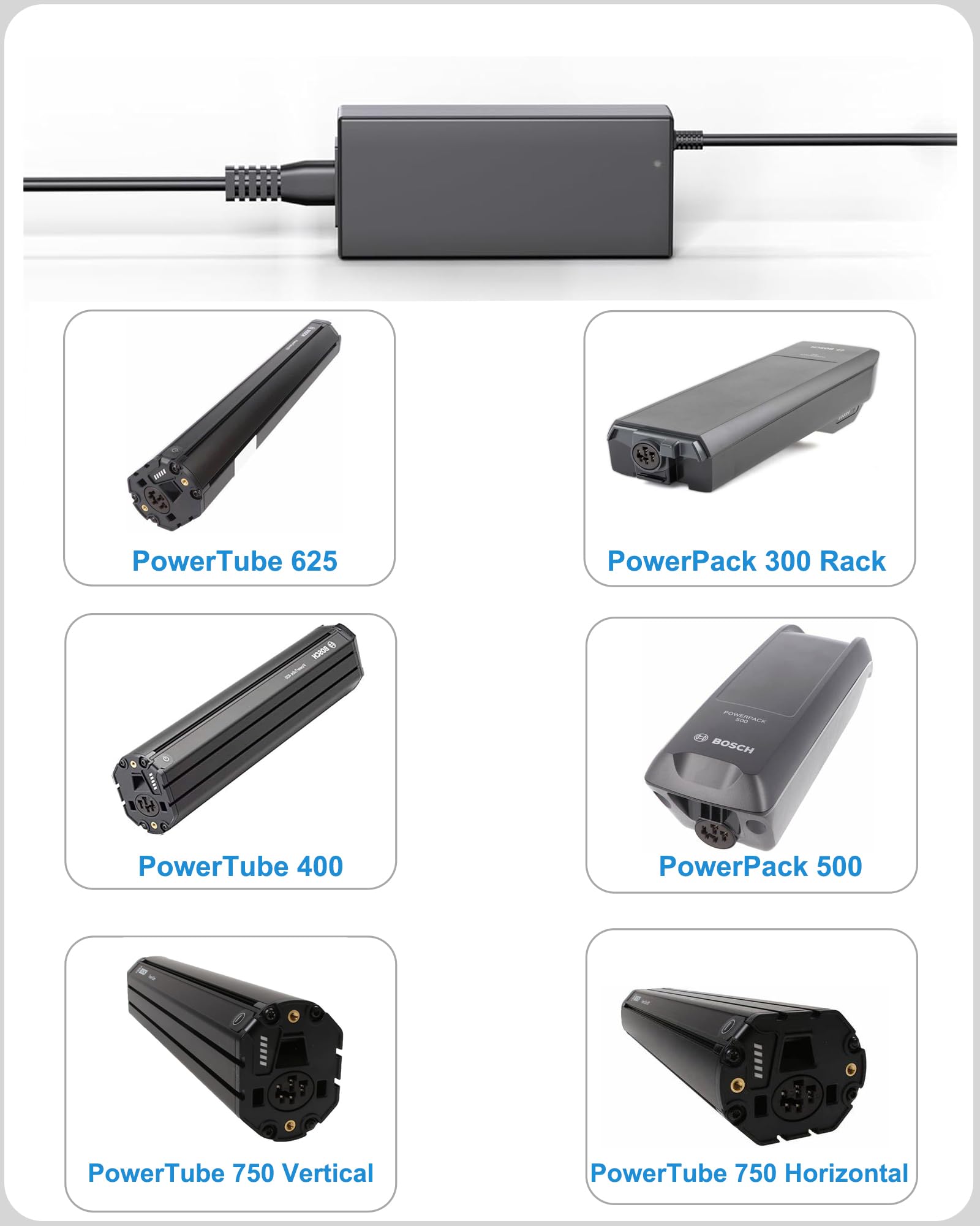 BOSCH Batteria Integrata Orizzontale PowerTube 500 Wh (BBP280 - Foto 5