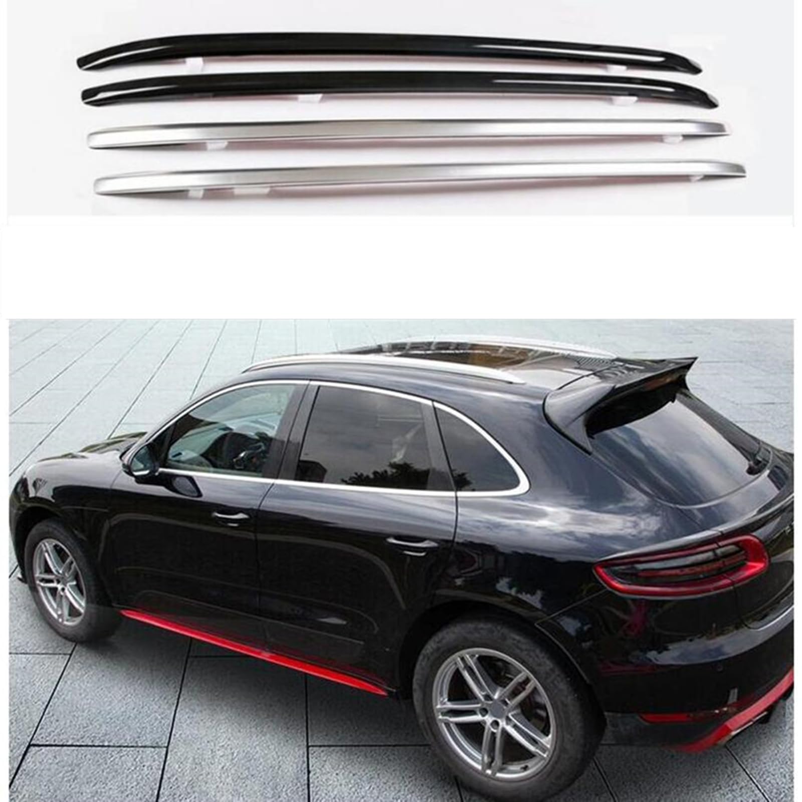 Porte-bagages Voiture Aluminium Compatible Avec Mitsubishi Eclipse Cross (GK) 2018-2025 ACE-2 Barres De Toit Railing Porte-Bagages De Voiture Gris Aluminium 2 Barres - Europe Charge Max 75 Kg