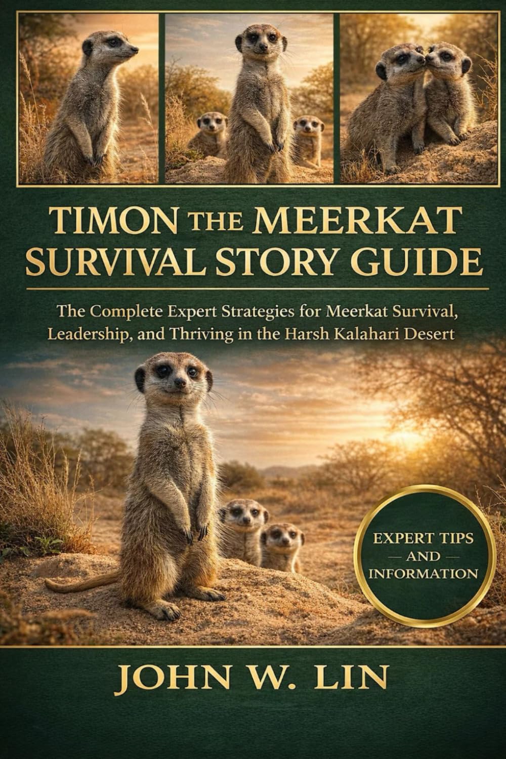 TIMON THE MEERKAT SURVIVAL STORY GUIDE: The Complete Expert Strategies for Meerkat Survival, Leadership, and Thriving in the Harsh Kalahari Desert.