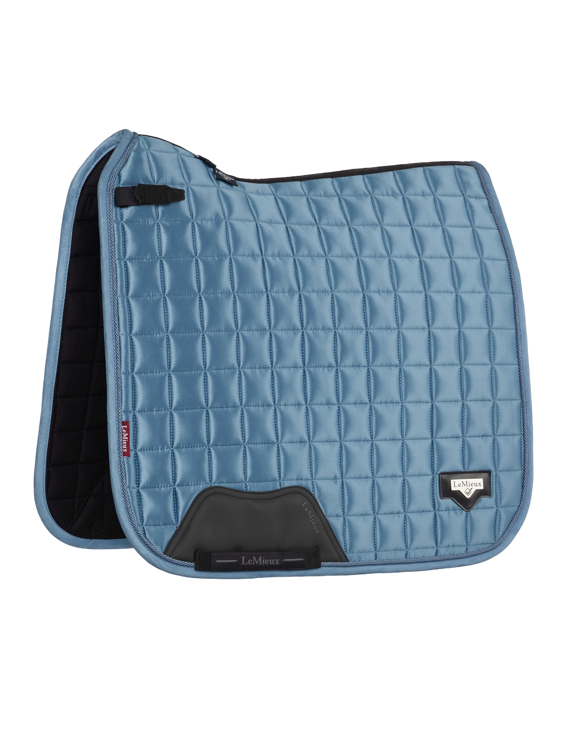 LeMieux Loire Dressage Square - Equestrian Saddle Pad - High Wither - Ice Blue - Small/Medium — image 1